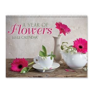 2022 A Year of Flowers Wall Calendar