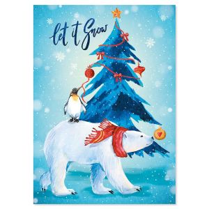 Let It Snow Christmas Cards