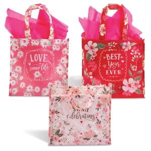 Pink & Red Cub Totes - BOGO