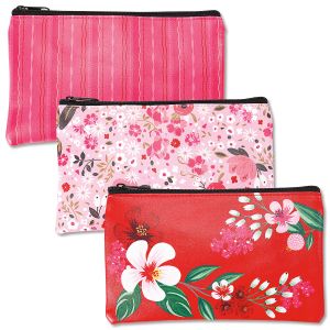 Apple Blossom Zipper Bags