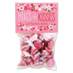 Hugs & Kisses Treat Bags and Toppers