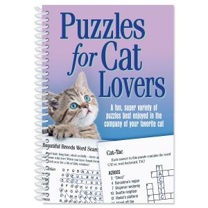 Puzzles for Cat Lovers Book