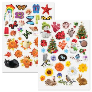 Four Seasons Stickers - BOGO