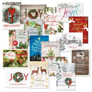 Expressions of Faith® Christmas Cards with Seals Value Pack - Set of 32