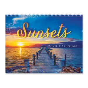 2023 Sunsets Wall Calendar