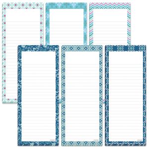 Cool Patterns Magnetic Notepads