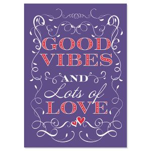Good Vibes Friendship Card