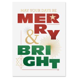Bright Wishes Christmas Cards