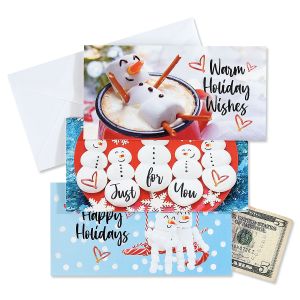 Snowfolk Gift Card or Cash Holders