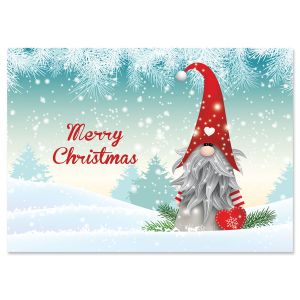 Merry Christmas Gnome Christmas Cards