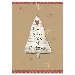 Love is the Spirit Christmas Cards