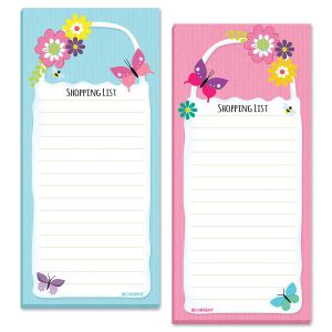 Spring Flowers Shopping List Pads