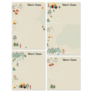 Camping Personalized Notepads