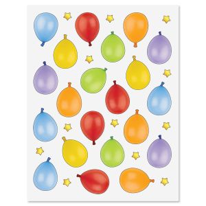 Bunches of Balloons Stickers