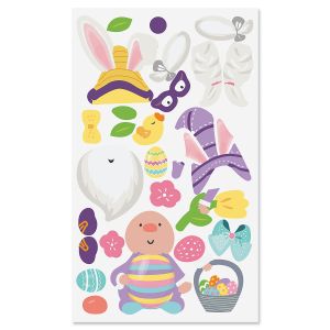 Build-a-Gnome Easter Stickers 