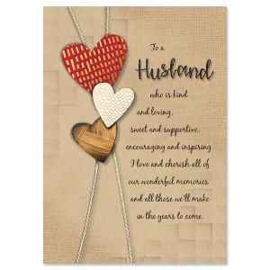 Husband Valentine Card