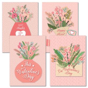 Valentine Bouquets Valentines Day Cards