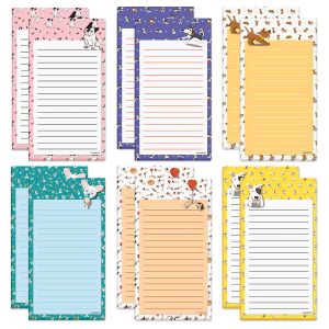 Playful Dogs Magnetic Shopping List Pads