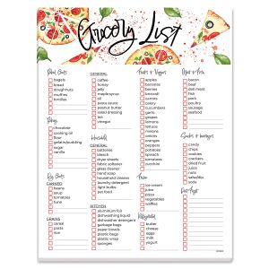 Delightful Grocery Magnetic Check Lists