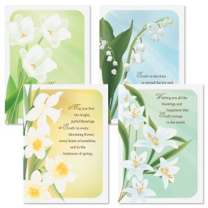 Morning Blooms Faith Easter Cards