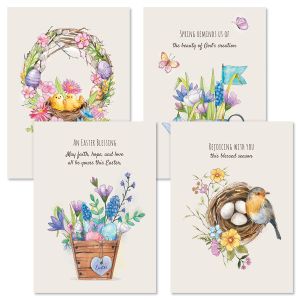 Sketched Faith Easter Cards
