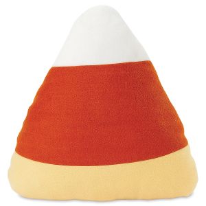 Candy Corn Throw Pillow