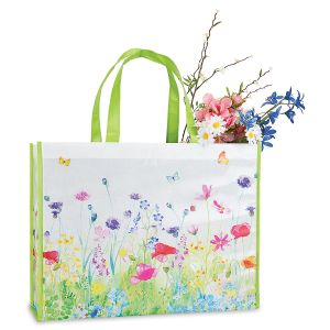 Spring Garden Large Shopping Tote Bag- BOGO