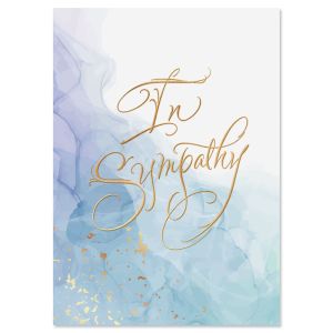 Marble Sympathy Cards