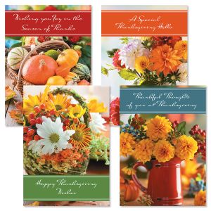 Bouquet Thanksgiving Cards