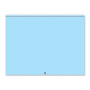 2024 Colored Pages Blank Scrapbooking Calendar