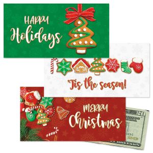 Christmas Cookies Cash Cards