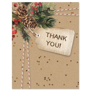 Wrapped Up Wish Thank You Note Cards - BOGO