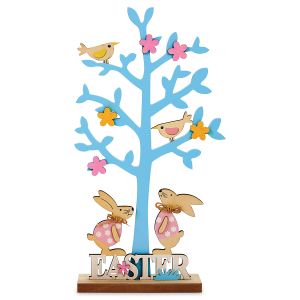 Easter Wooden Tree Decoration