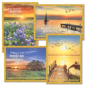 Sunrise Celebration Birthday Cards and Seals