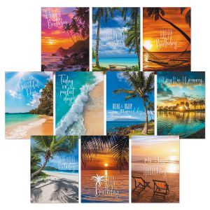 Coastal Celebrations Birthday Cards Value Pack