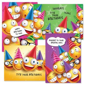 Happy Faces Birthday Cards