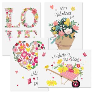 Petal Wishes Valentine Cards