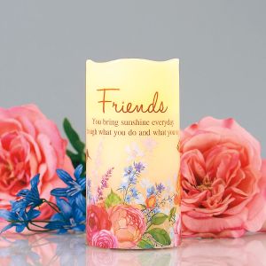 Friends LED Candle