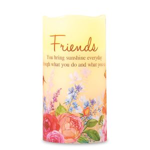 Friends LED Candle