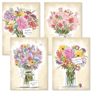 Wildflower Wishes Birthday Cards and Seals