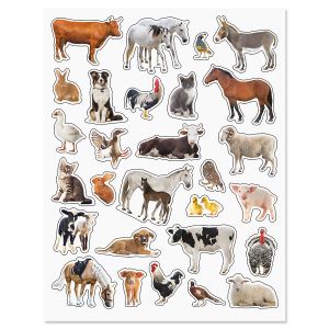 Farm Animal Stickers - BOGO