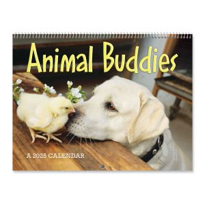 2025 Animal Buddies Wall Calendar