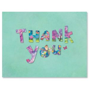 Simple Thanks Note Cards - BOGO