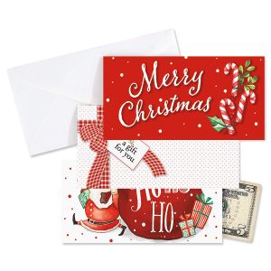 Christmas Cheer Cash or Gift Card Holders