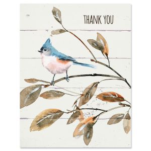 Bird Thank You Note Cards
