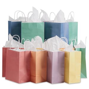 Spring Kraft Gift Bag Value Pack