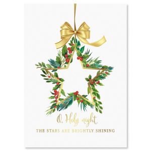 Shining Star Deluxe Foil Christmas Cards