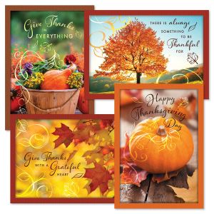 Faith Autumn Beauty Thanksgiving Cards