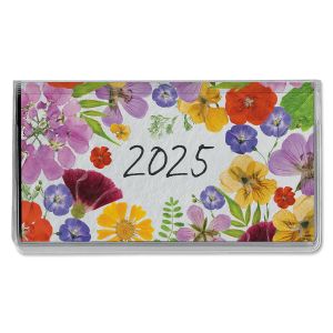 2025 Pressed Flowers Handy Planner Calendar