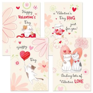 Happy Cats Valentine's Day Cards